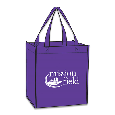 Grocery Tote Purple