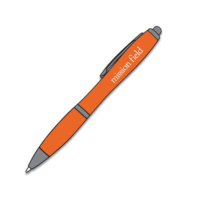 Satin Pen Orange